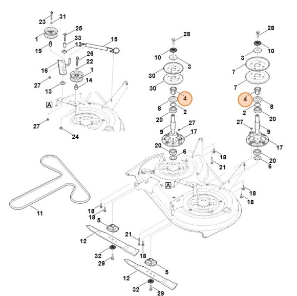 Поводок STIHL 61707020600