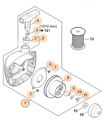 Пусковий пристрій STIHL 41471904003