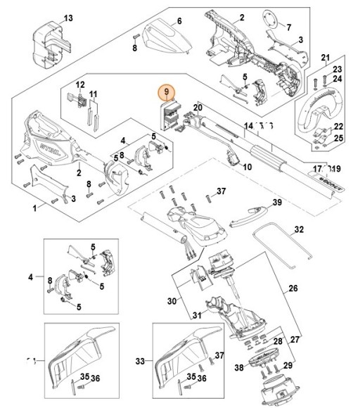 Електронний модуль STIHL FA044301400