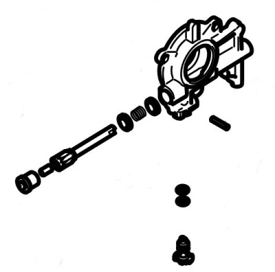 Масляный насос (ход 1,2 мм) (11246403204)