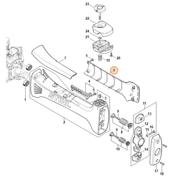 Захисний пристрій STIHL 41487914300