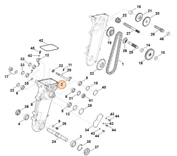 Вал (вал переключения) (62506402600)