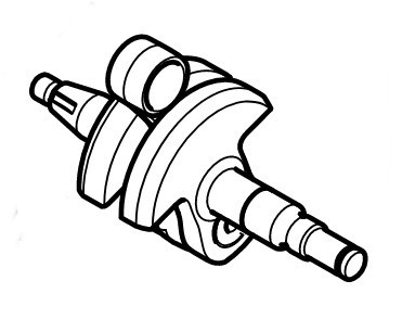 Вал коленчатый MS 500i (11470300405)