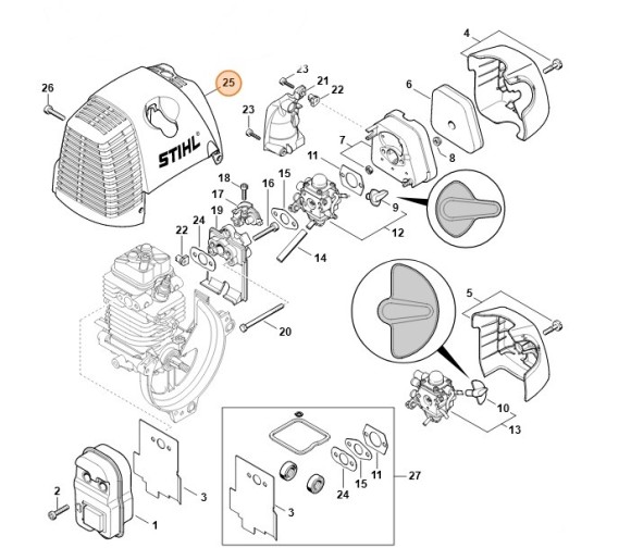 Кожух STIHL 41800801600