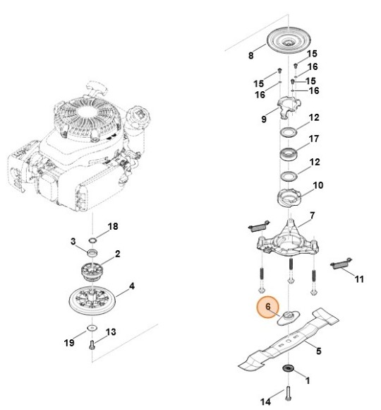 Поводок STIHL 63647020600