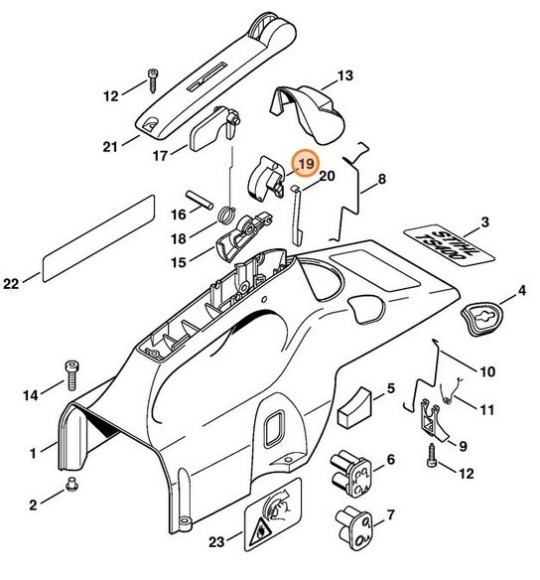 Вал переключения (42231820900)