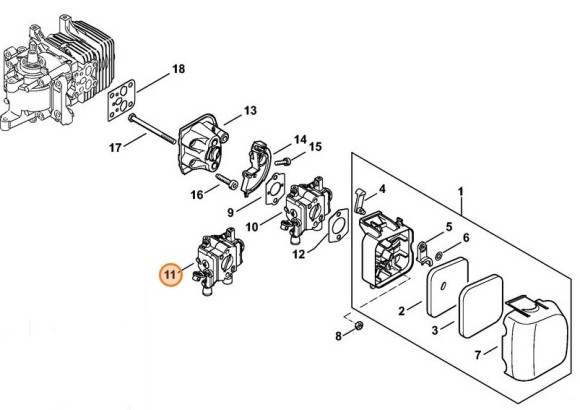 C1Q-S278C карбюратор (42281200610)