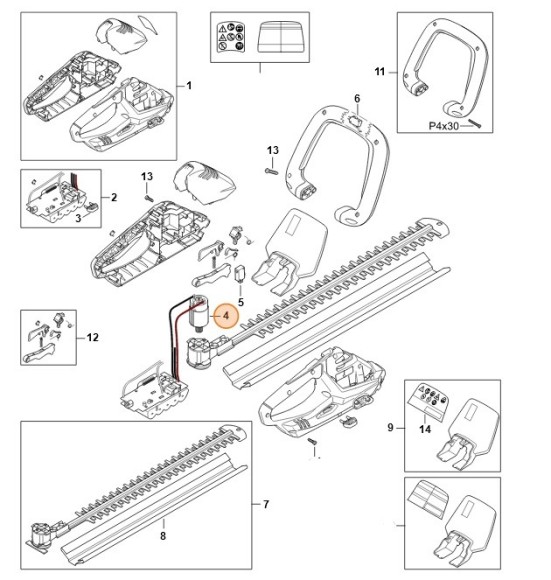 Електродвигун STIHL 45116000201