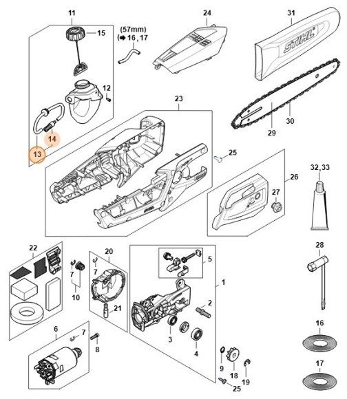 Масляный шланг (LA026403400)