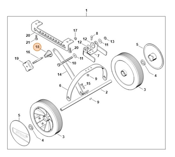 Нож звезда (46017134001)
