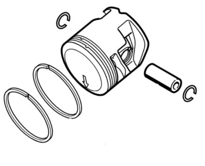 Поршень, діам.40мм STIHL 11450302005