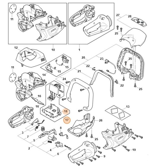 Электронный модуль (HA074301401)