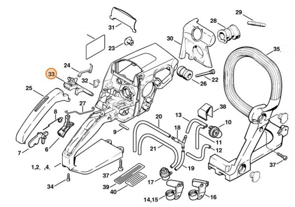 Вал переключателя (11231820903)