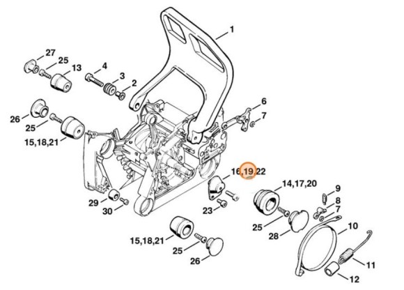 Кільцевий буфер 1122/20 STIHL 11227909920