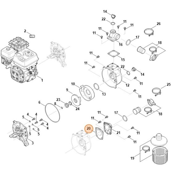 Клапан STIHL VB037062400