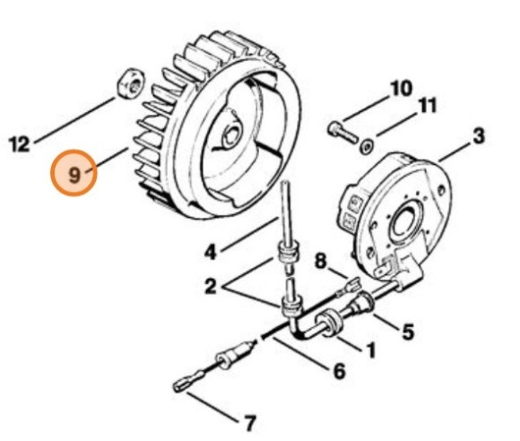 Mаховик STIHL 11084001205