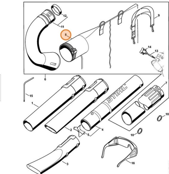 Уловлюючий мішок STIHL (42297089702)