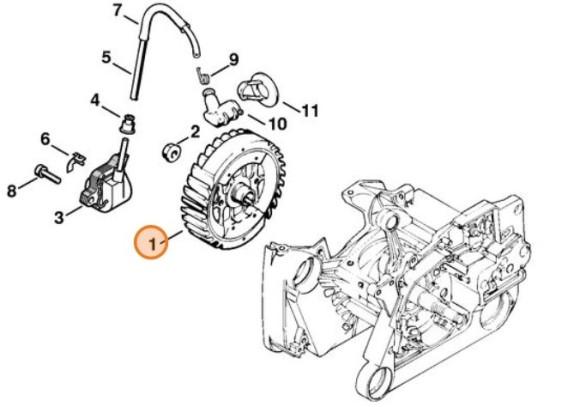 Mаховик STIHL 11224001203