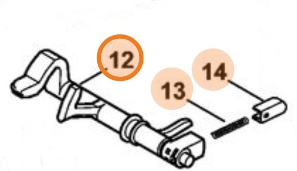 Вал переключателя (11281800912)