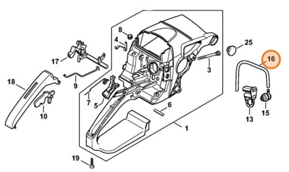 Шланг STIHL 11273587600