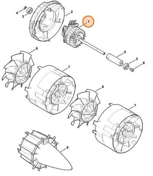 Електромотор STIHL 48536000200