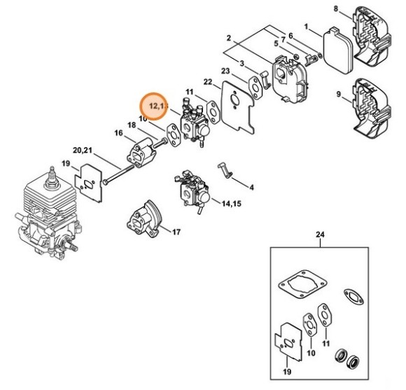 C1Q-S68H карбюратор (42291200606)