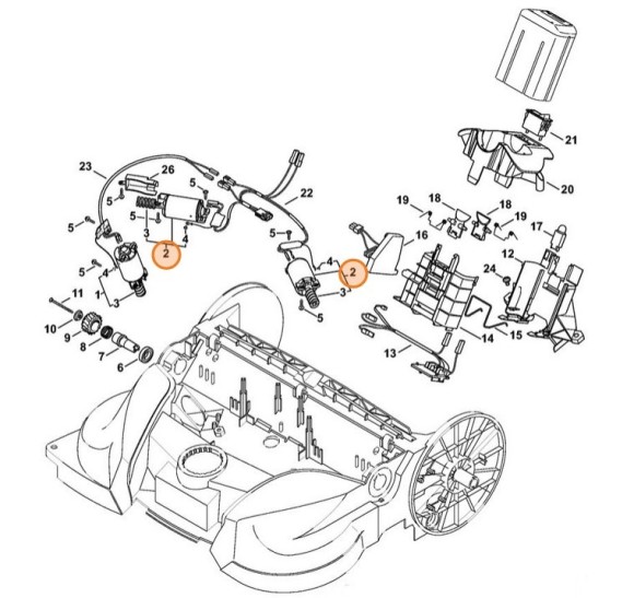 Електродвигун STIHL 48606000207