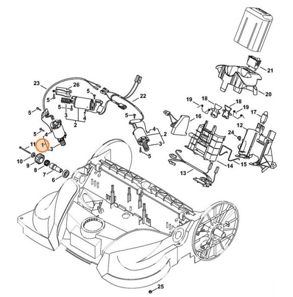 Електродвигун STIHL 48606000208