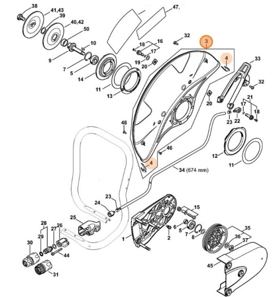 Захисний пристрій STIHL 42247008110