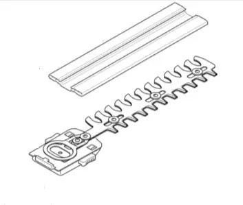 Ніж для підстригання кущів STIHL HSA 26, 20см (HA038203000)