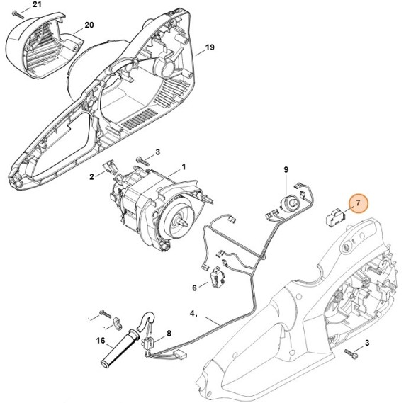 Вимикач STIHL 12094350302