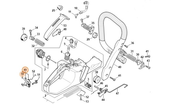 Вал переключателя (11401800903)