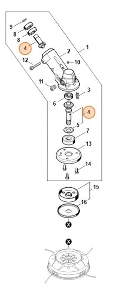 Набір шестерней STIHL 41476407304