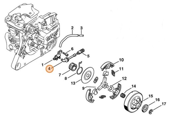 Шланг STIHL 11336479400