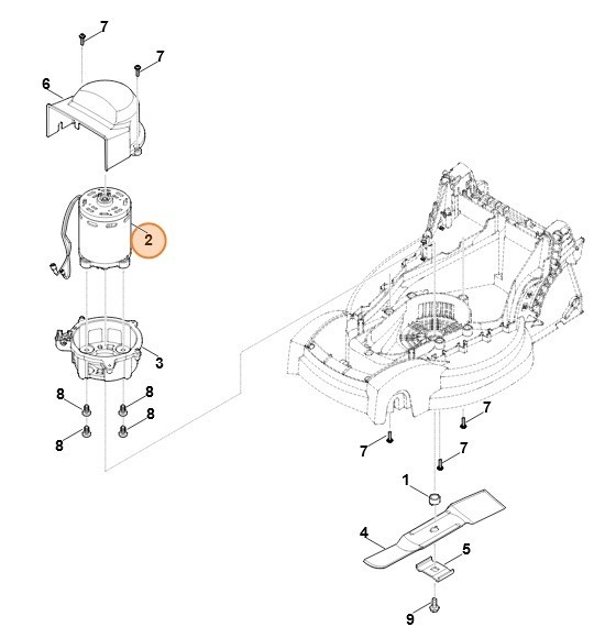 Електродвигун STIHL 63116000210