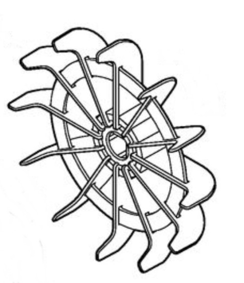 Колесо лопасти вентилятора (47766073000)