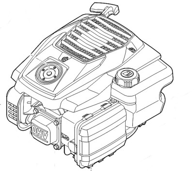 Бензиновый двигатель внутреннего сгорания EVC 200.4 C (63380111831)