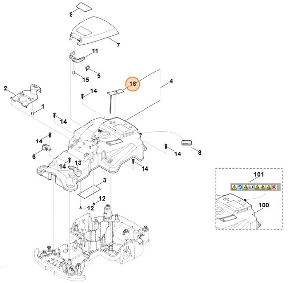 Датчик дождя (63014005800)
