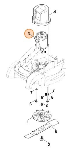 Електродвигун STIHL 63206000205