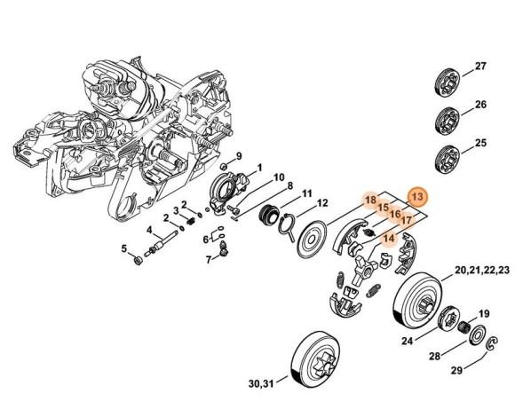 Сцепление (11211602051)