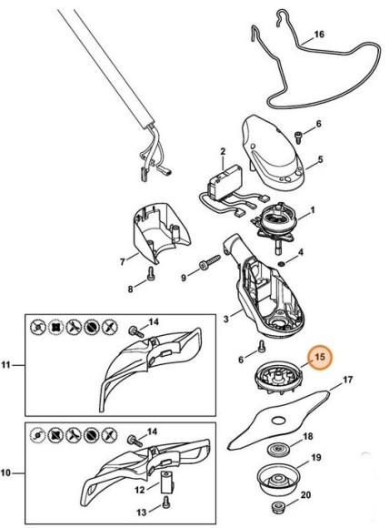 Колесо лопасти вентилятора (48636003200)