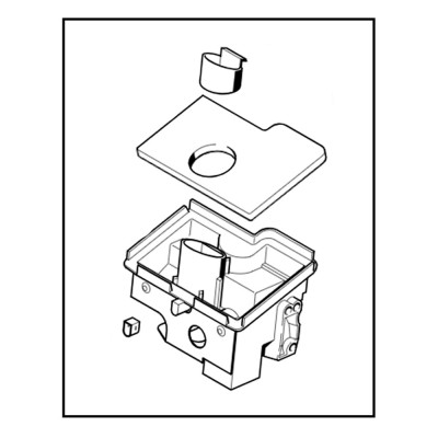 Корпус повітряного фільтра STIHL (11301402803) Корпус повітряного фільтра STIHL (11301402803)