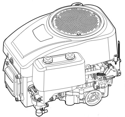 Бензиновый двигатель внутреннего сгорания EVC 4000.1 (61400111807)