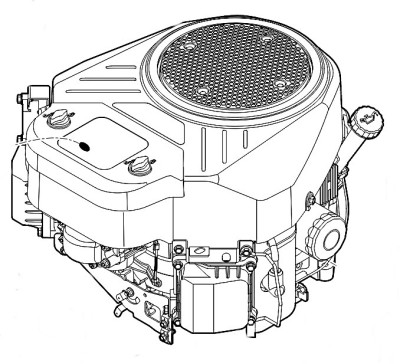 Бензиновый двигатель внутреннего сгорания EVC 8000.0 (61700111843)
