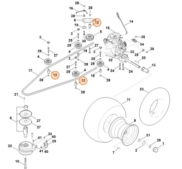 Распорная втулка (61607642802)