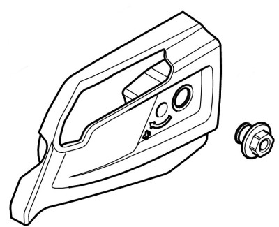 Кришка ланцюгової зірочки STIHL LA026401700