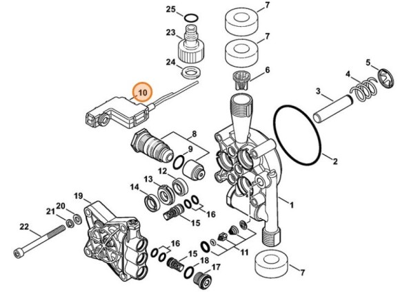 Вимикач STIHL 47754300501
