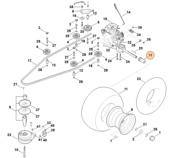 Распорная втулка (61657642800)