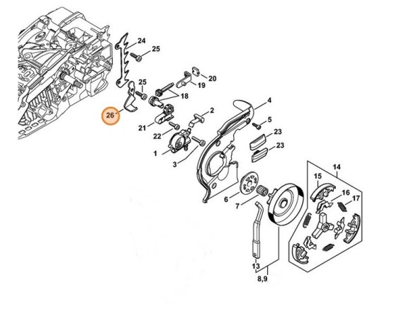 Ланцюговий уловлювач STIHL 11296567701