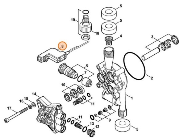 Вимикач STIHL 47874300500